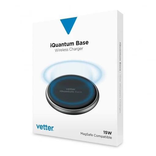 Incarcator Vetter iQuantum Base, 15W MagSafe Compatible Charger for iPhone, Aluminum