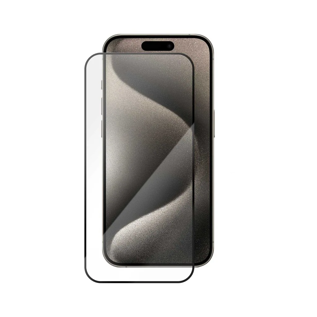 Folie de protectie Vetter pentru iPhone 15, Full Frame Tempered Glass Vetter GO