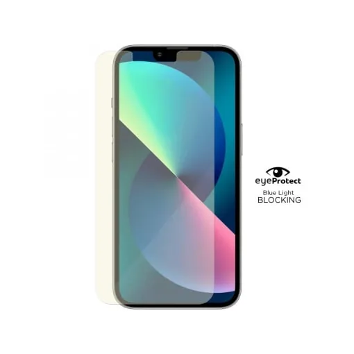 Folie iPhone 13 mini, Eye Protector, Blue Light Blocking Tempered Glass