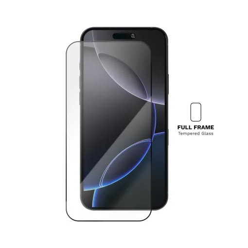 Folie iPhone 16 Pro, Full Frame Tempered Glass Vetter GO