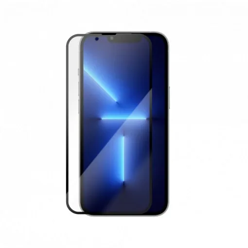 Folie iPhone 16e, 14, 13 Pro, 13, Full Frame Tempered Glass Vetter GO