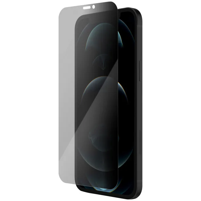 Folie Protectie Ecran pentru Iphone 12 Pro, 12, 3D Privacy Series, Negru