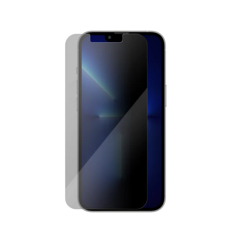 Folie Protectie Ecran pentru iPhone 13 Pro, 13, 3D Privacy Series, Negru
