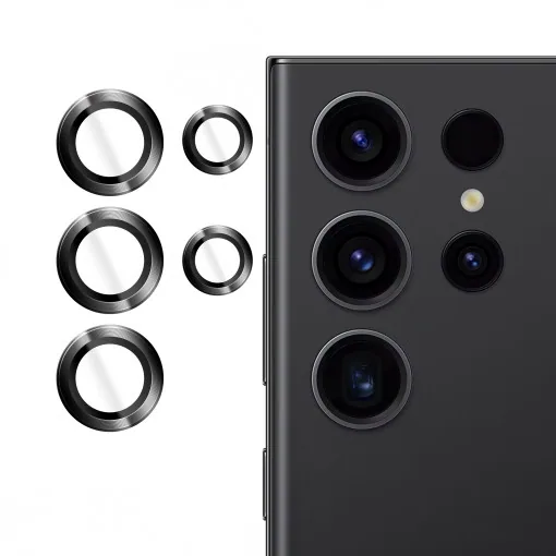 Folie Samsung Galaxy S24 Ultra, Individual Camera Lens Protector