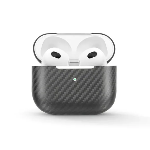 Husa AirPods 3 – Carbon Matt Black