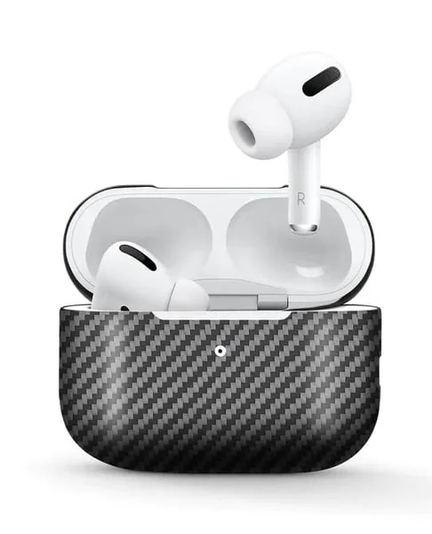 Husa AirPods Pro 2 – Carbon Matt Black