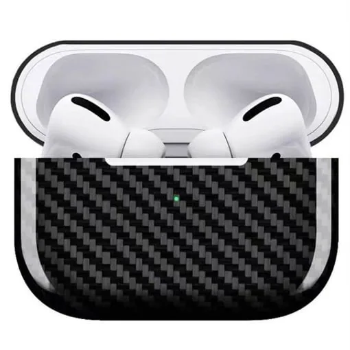 Husa AirPods Pro – Carbon Glossy Black