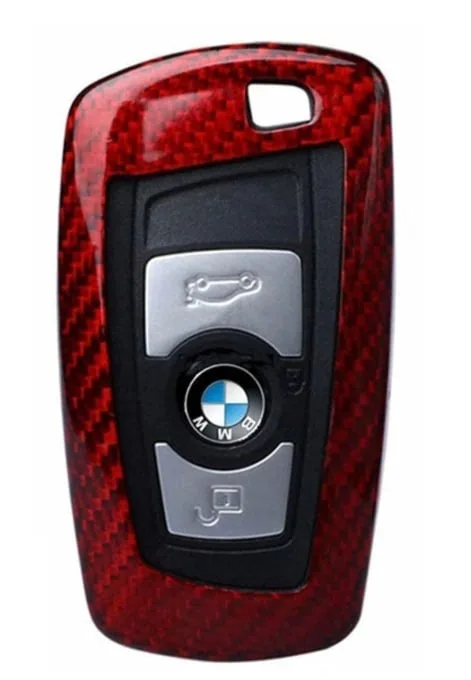 Husa Carbon pentru Cheie BMW Seria F – Red