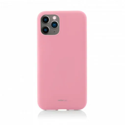 Husa iPhone 11 Pro Max, Vetter GO Soft Touch, Roz
