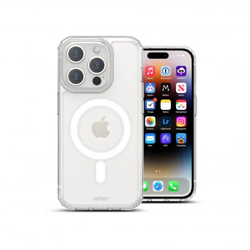 Husa iPhone 15 Pro Soft Pro, Compatibila MagSafe, Clear