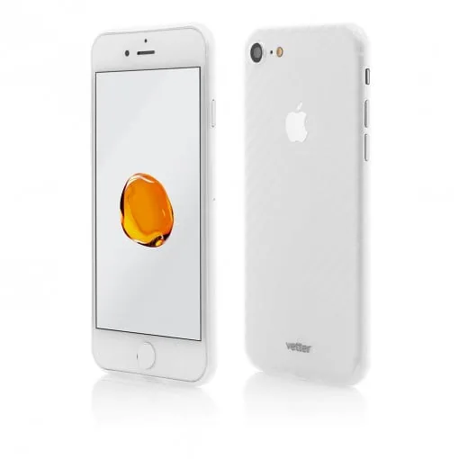Husa iPhone SE2, 8, 7 Ultra Tough Air Series Carbon Look, Transparent