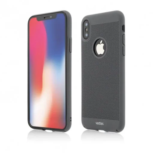 Husa iPhone XS, X Clip-On Vent Series LTD, Gri