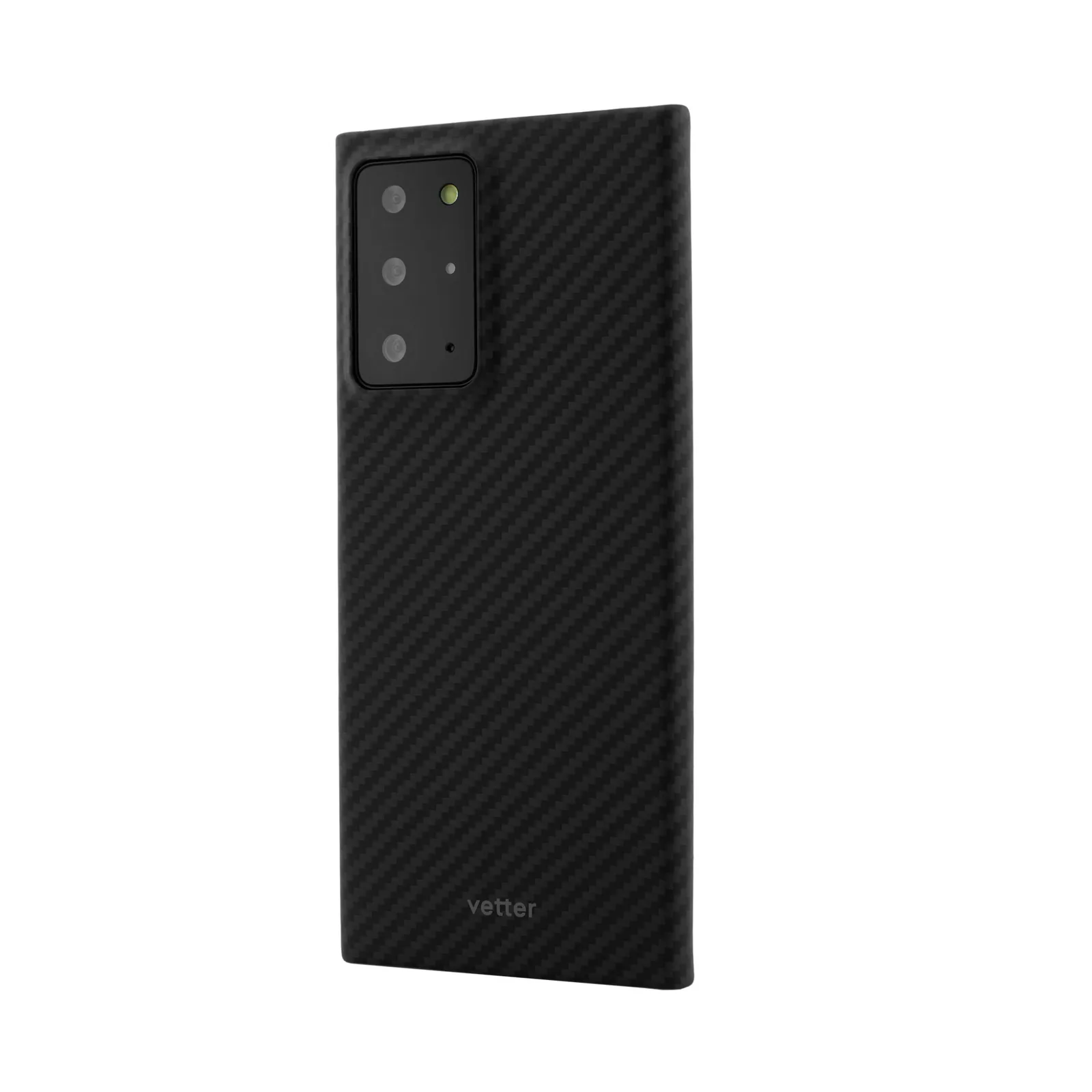 Husa pentru Samsung Galaxy Note 20 Ultra Vetter Clip-On Ultra Slim Made From Aramid Fiber Kevlar Black