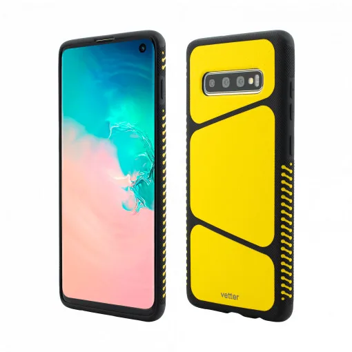 Husa Samsung Galaxy S10 Anti-Shock, Combo Series, Galben
