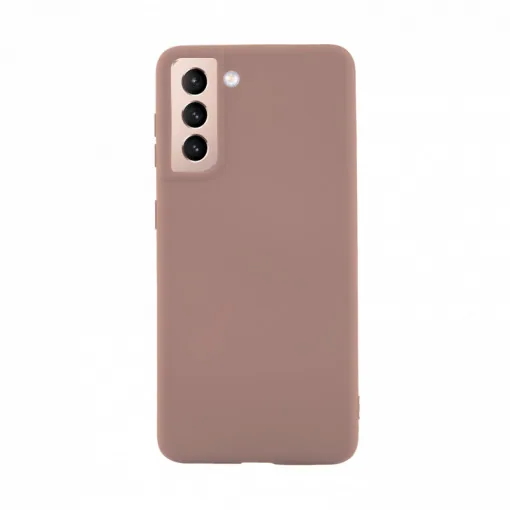 Husa Samsung Galaxy S21 Plus Soft Touch, Vetter GO, Roz