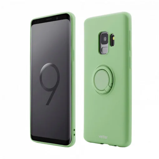 Husa Samsung Galaxy S9 Soft Pro with Magnetic iStand, Verde