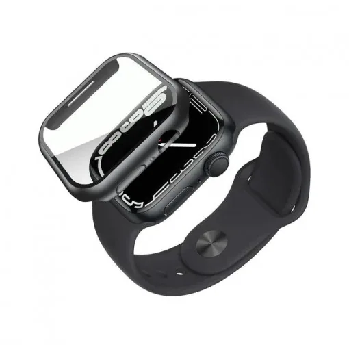 Protectie completa Apple Watch – 44 / 45 mm Black