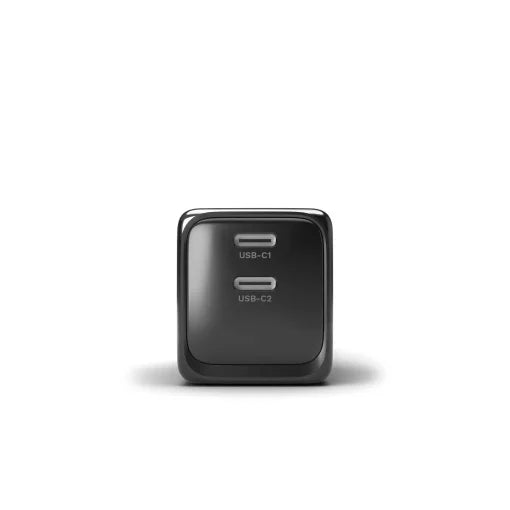 Incarcator Vetter GaNBoost Nano, 45W Travel Charger, 2x USB-C, PD and PPS, Negru