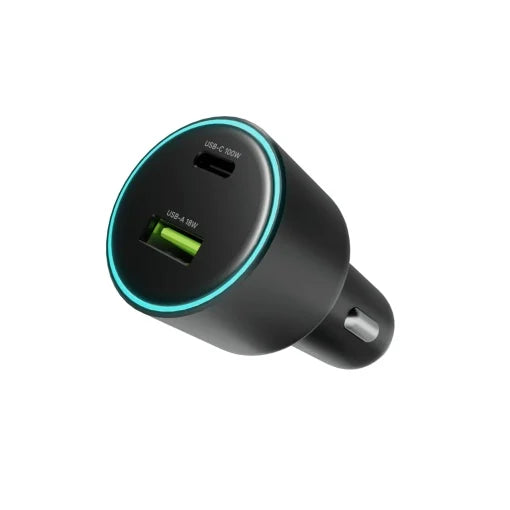 Incarcator Vetter turbo100, Super Fast Car Charger, USB-C, PD and QC, 100W