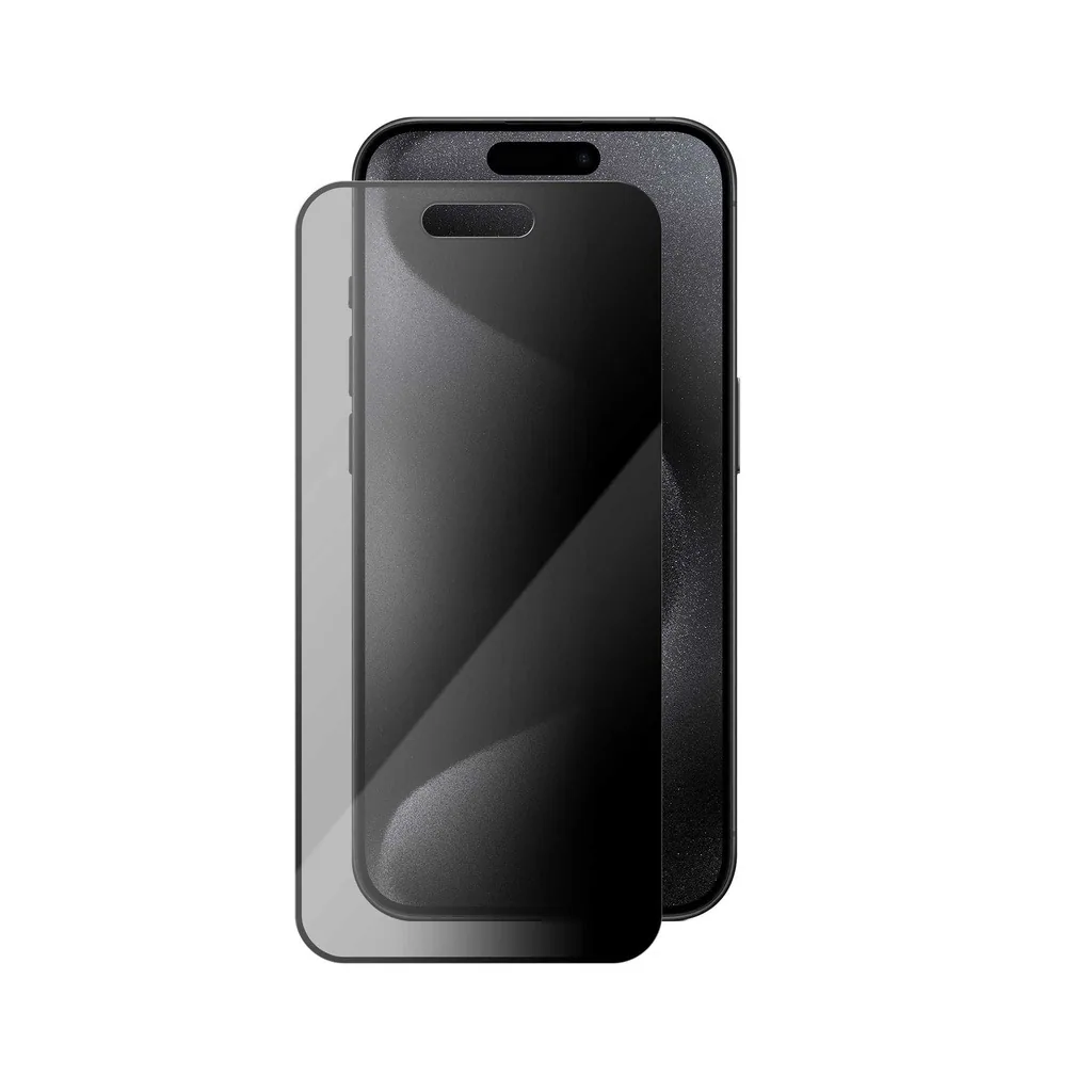 Folie de protectie pentru iPhone 15 Pro Max, Vetter, Edge to Edge, Privacy Series