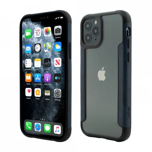 Husa iPhone 11 Pro, Smart Case Soft Edge and Clear Back