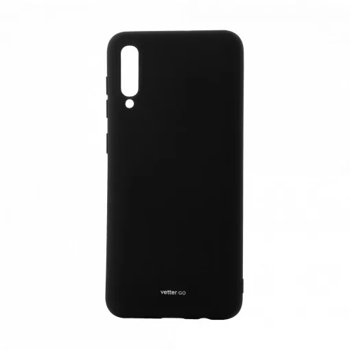 Husa Samsung Galaxy A30s Soft Touch, Vetter GO, Negru