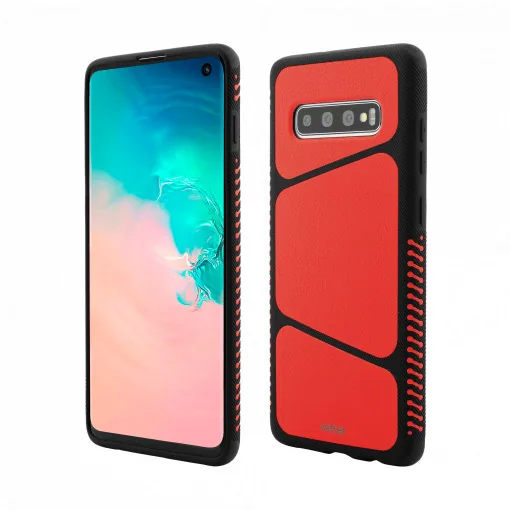 Husa Samsung Galaxy S10 Anti-Shock, Combo Series,Rosu