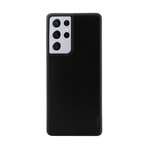 Husa Samsung Galaxy S21 Ultra Clip-On, Air Series Ultra Thin, Negru